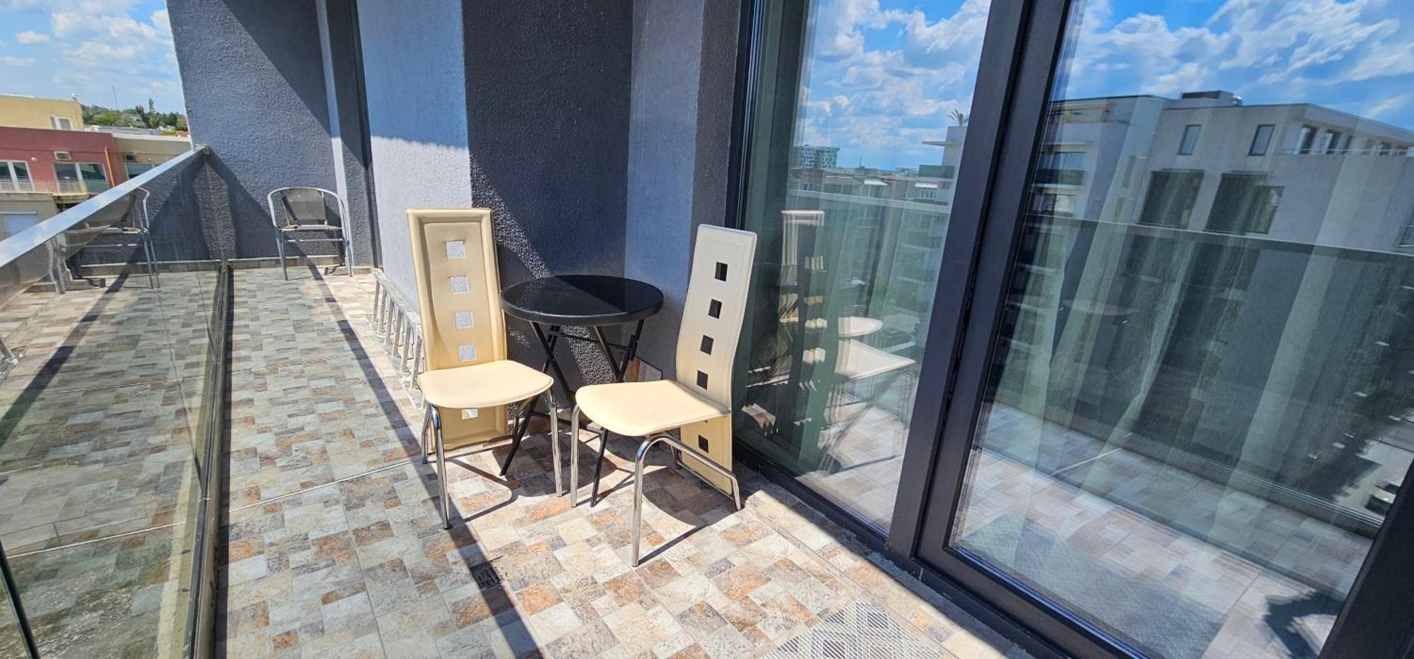 Luxury Aparthotel Promenada In Building Stefan Prima Linie La Mare Năvodari Buitenkant foto