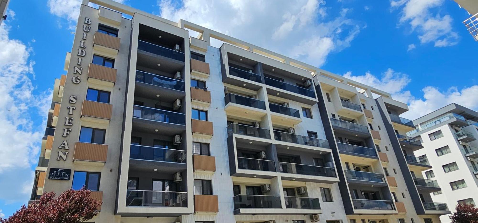 Luxury Aparthotel Promenada In Building Stefan Prima Linie La Mare Năvodari Buitenkant foto