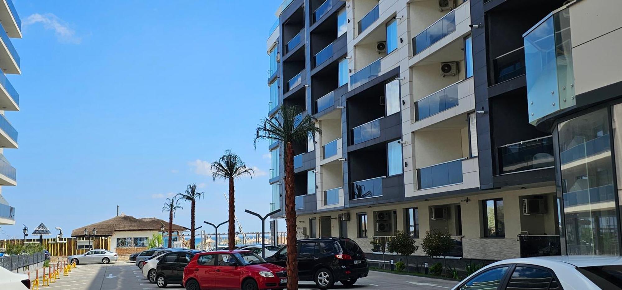 Luxury Aparthotel Promenada In Building Stefan Prima Linie La Mare Năvodari Buitenkant foto