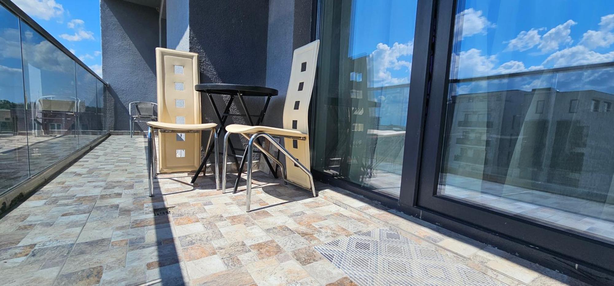 Luxury Aparthotel Promenada In Building Stefan Prima Linie La Mare Năvodari Buitenkant foto