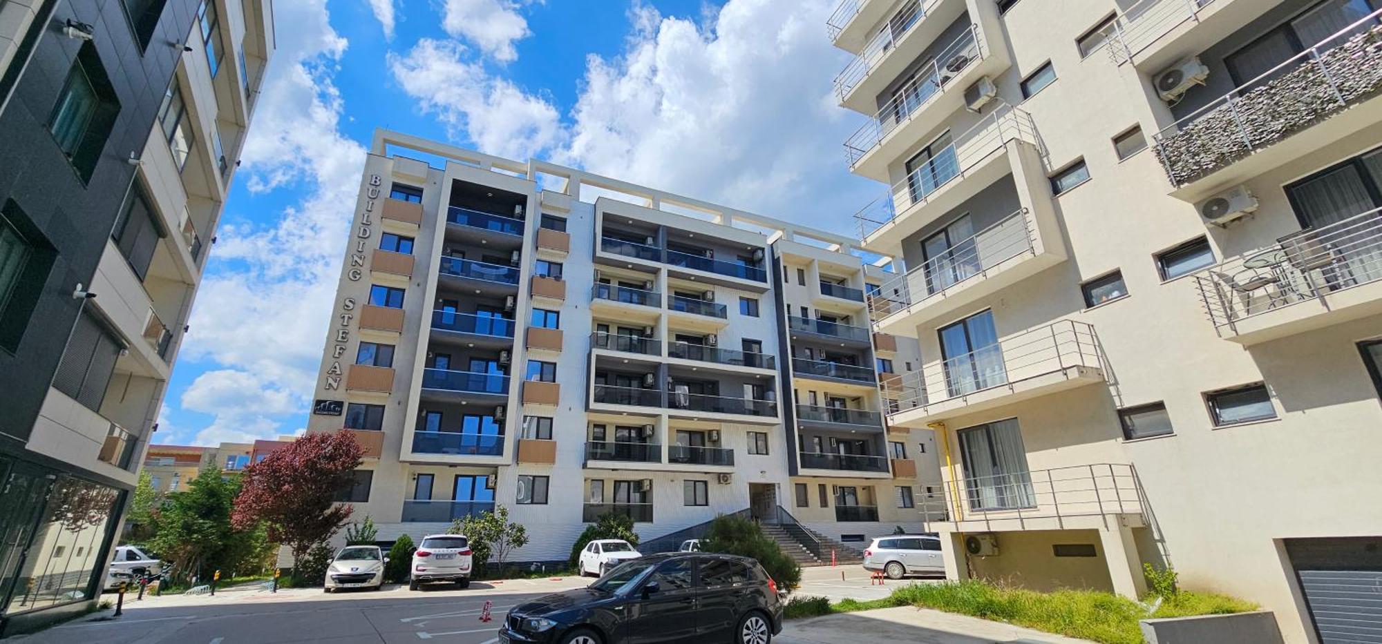 Luxury Aparthotel Promenada In Building Stefan Prima Linie La Mare Năvodari Buitenkant foto