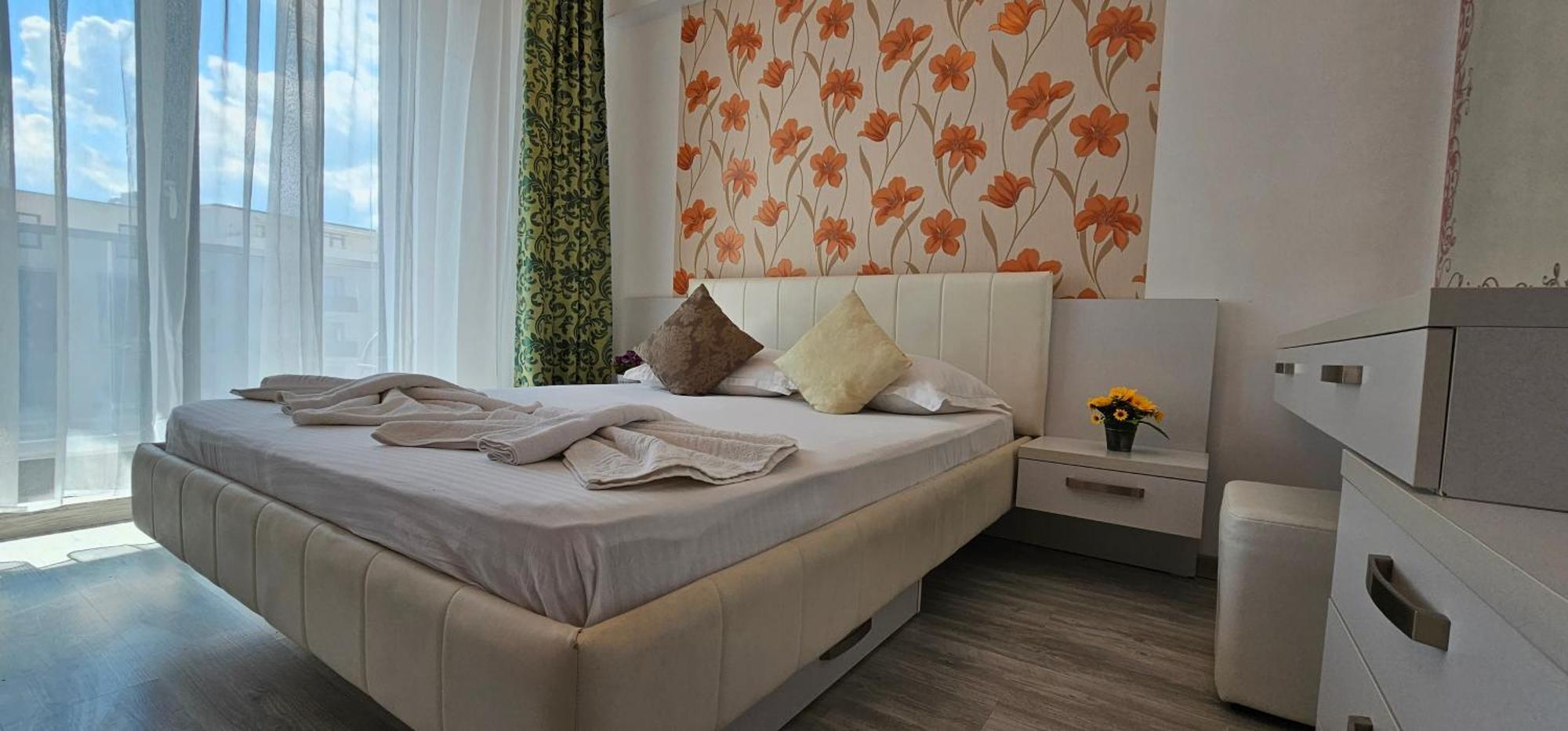 Luxury Aparthotel Promenada In Building Stefan Prima Linie La Mare Năvodari Buitenkant foto
